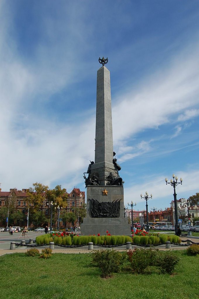 俄罗斯哈巴罗夫斯克--纪念碑, Хабаровск