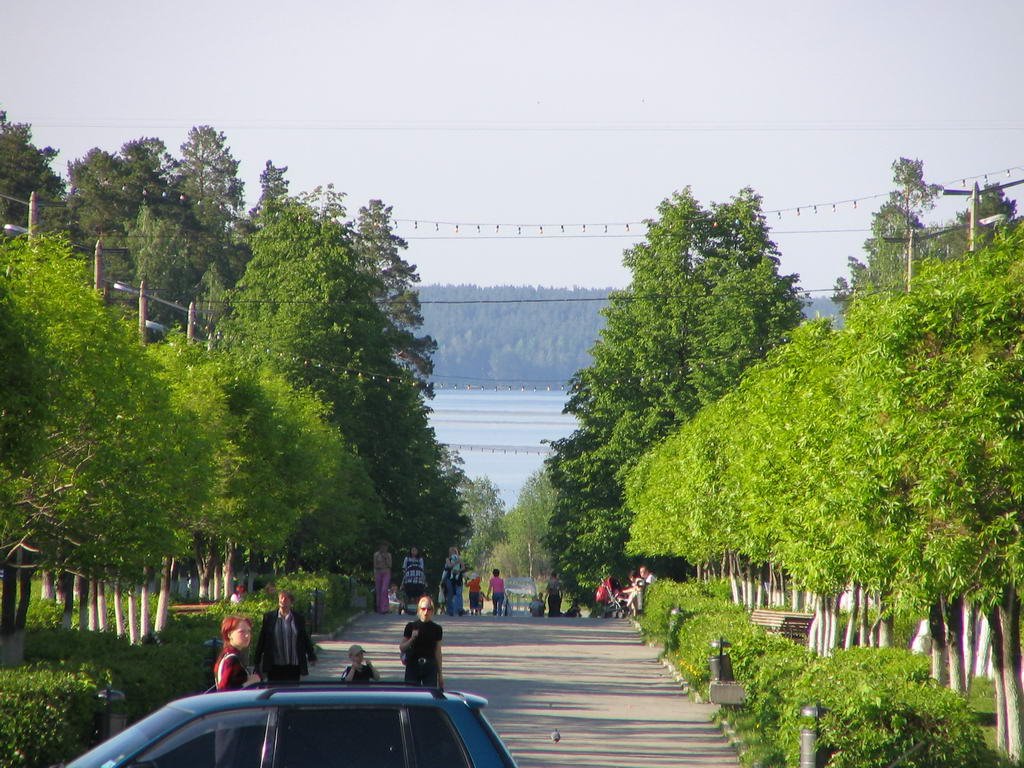 Бульвар на Синару 24.05.2005, Снежинск