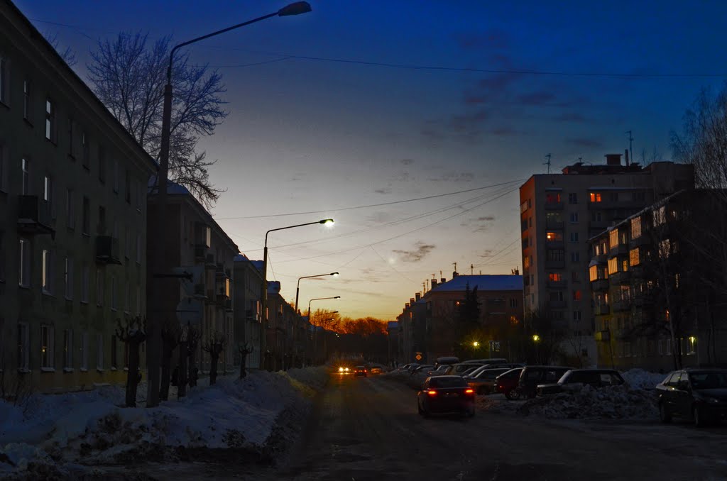 evening, Озерск