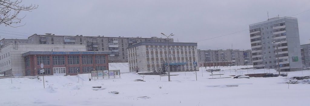 Здания на площади, Катав-Ивановск