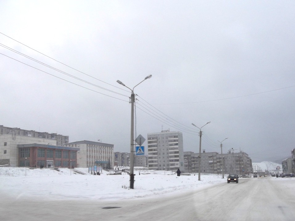 Вид на центральную площадь, Катав-Ивановск