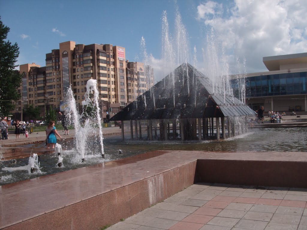 фонтан, Копейск