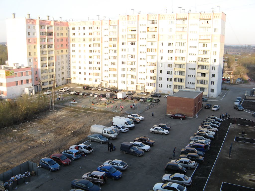 Вид на двор, Копейск