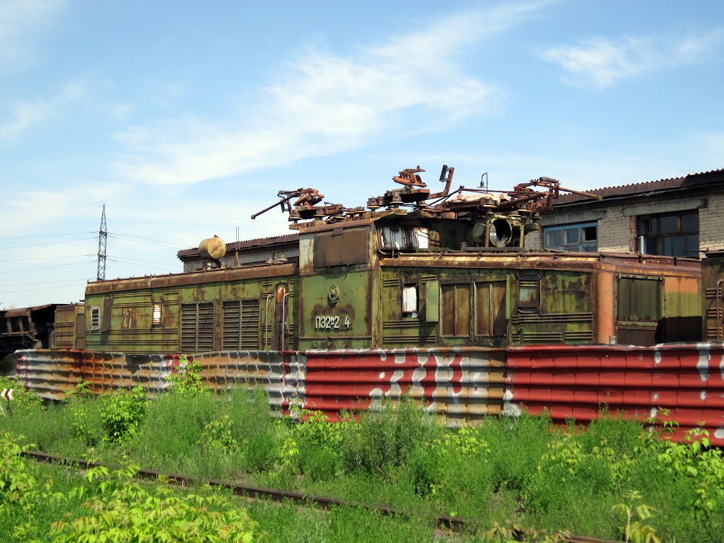 Кладбище электровозов /Cemetery electric locomotives, Коркино