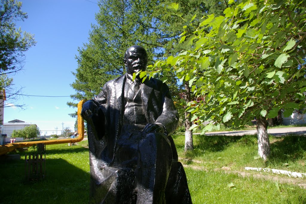 Kusa, monument for Lenin, Куса