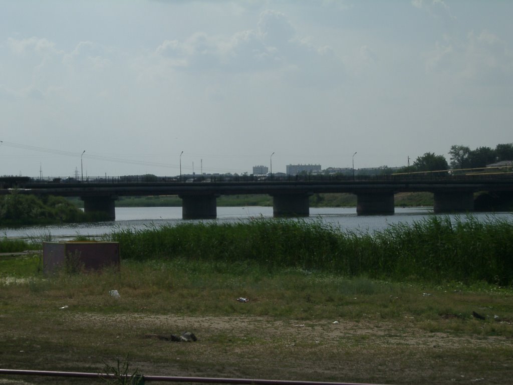 мост через реку Уй, Троицк