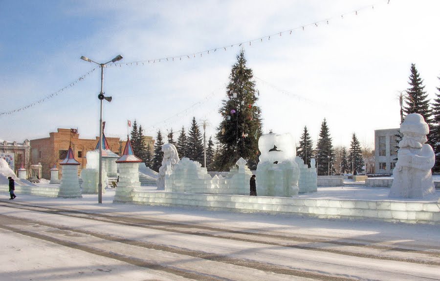 Ледяной городок, Троицк