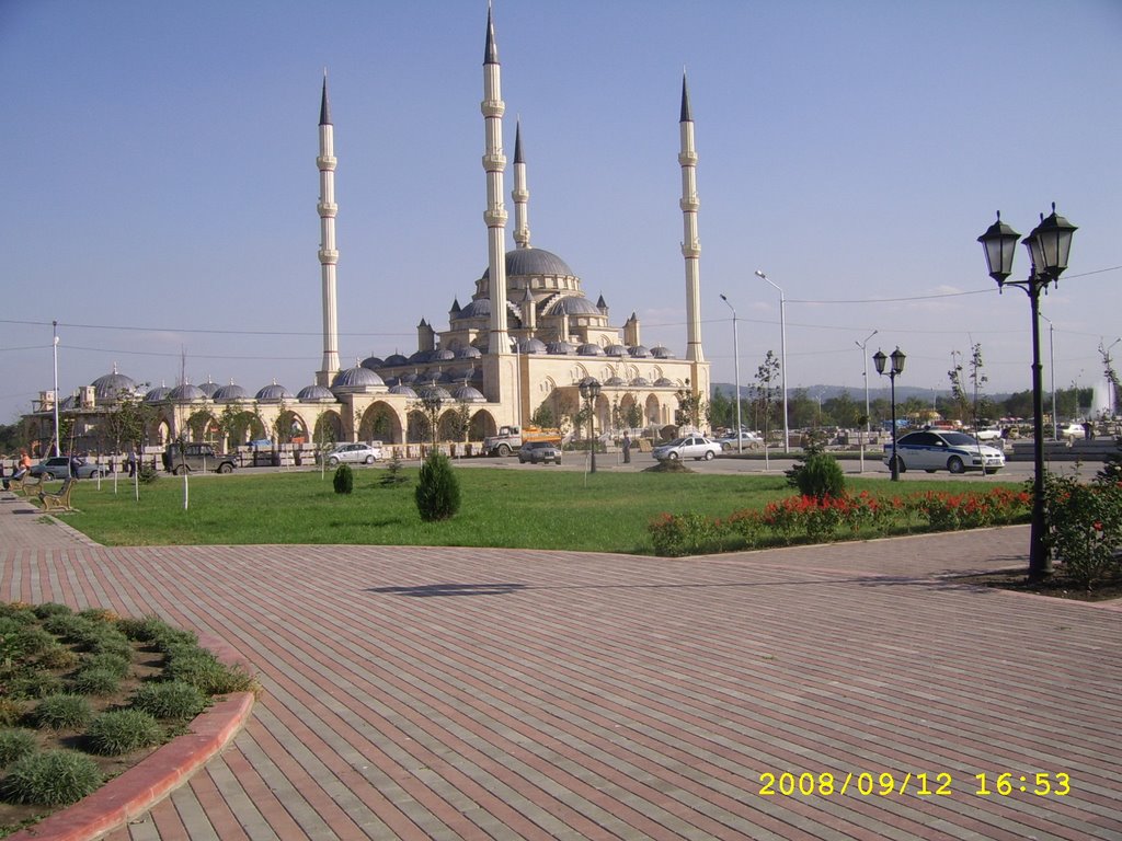 The mosque in Grozny, Грозный