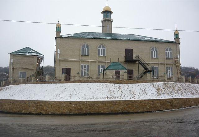 Mosque in Noji-Kort, CHECHENIA, Ножай-Юрт