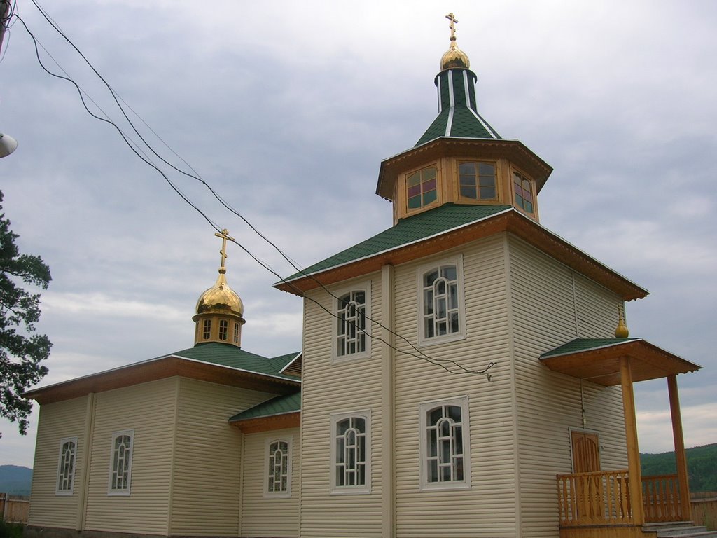 Церковь в Усть-Карске, Давенда