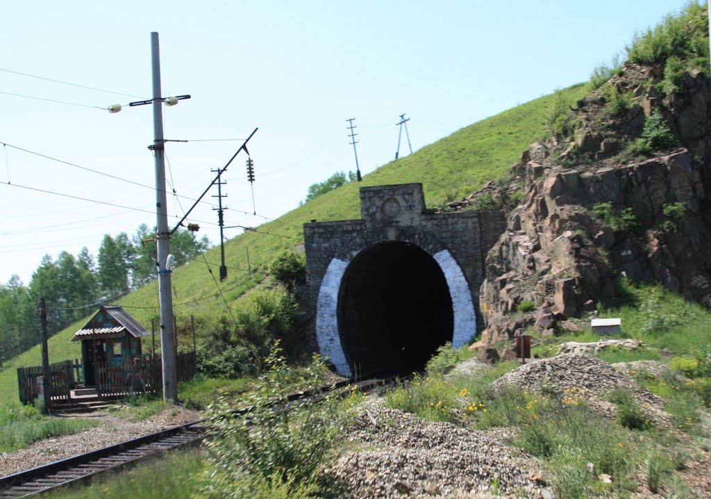 Артеушинский тоннель (120м) 6855км Транссиба, Давенда