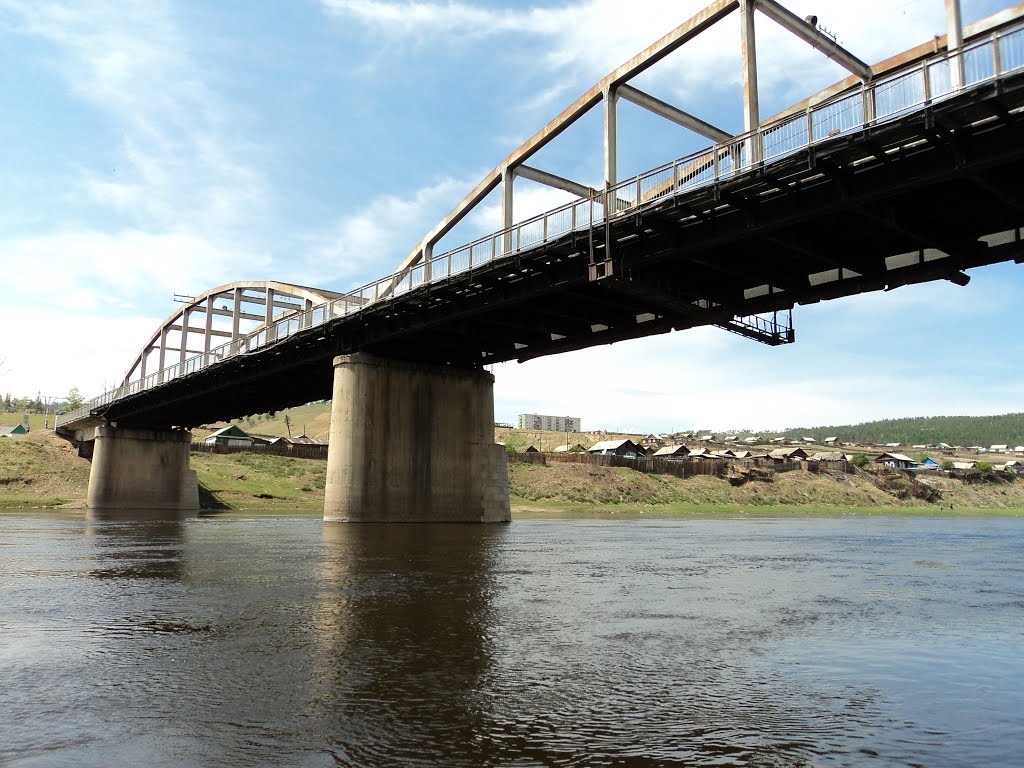 Мост через реку Ингода в поселке Дарасун, Дарасун