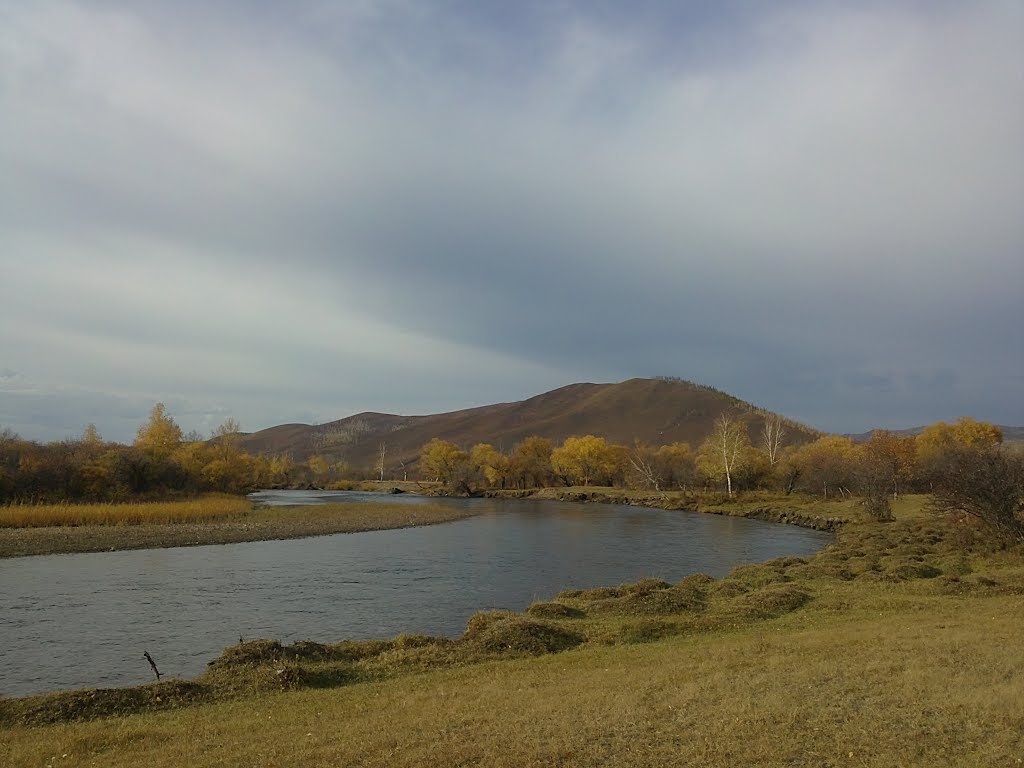 Осень на реке Иля, Дульдурга