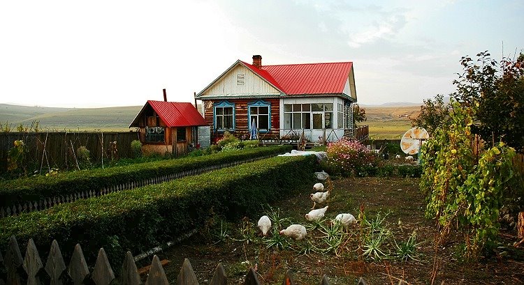 室韦的俄罗斯风情小屋, Калга