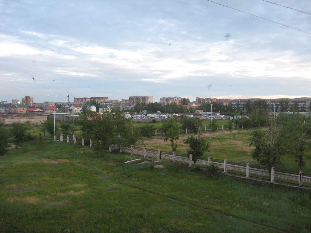 Вид с Восточного микрорайона, Краснокаменск