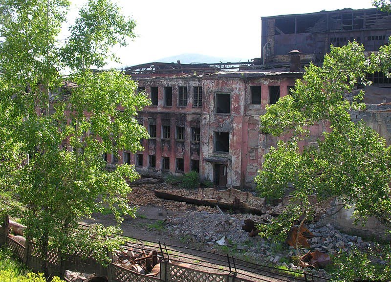 Руины завода 4, Петровск-Забайкальский