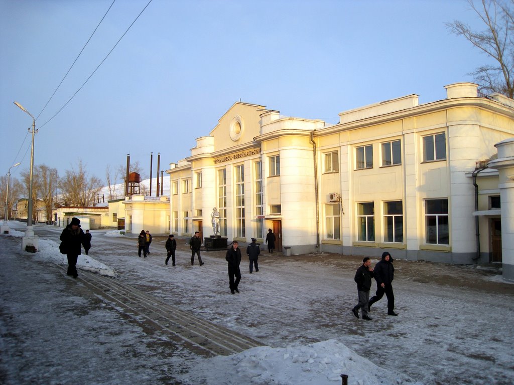Railwaystation Tschernyschersk Zabailskii, Чернышевск