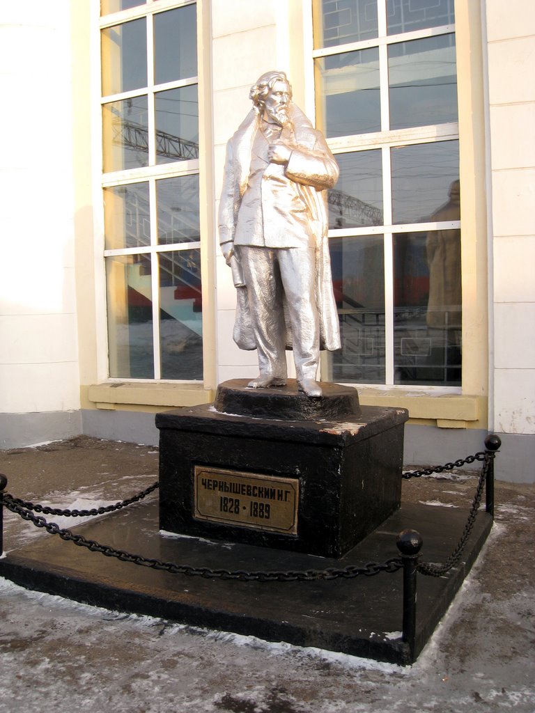 Memorial of the writer Tschernyscherskij, Чернышевск