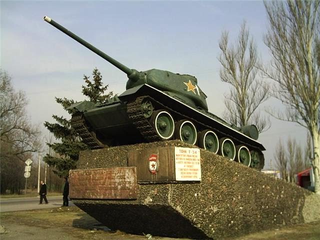 Ussr-Tank verleden.  Mei 2007, Канаш