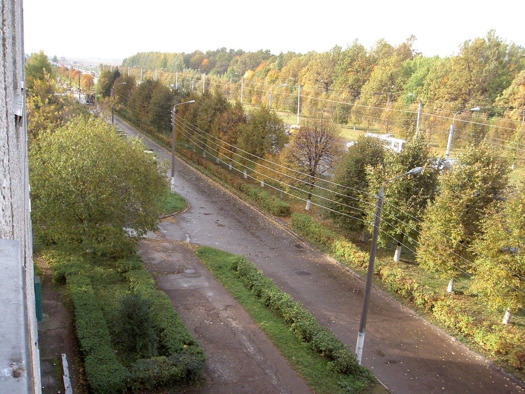 дорога из окна, Новочебоксарск