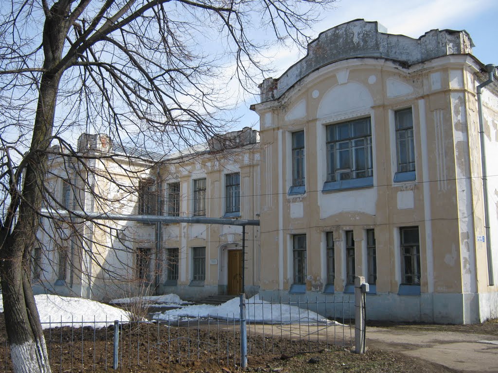 Здание бывшей женской прогимназии  /  Building of the former female progymnasium, Ядрин