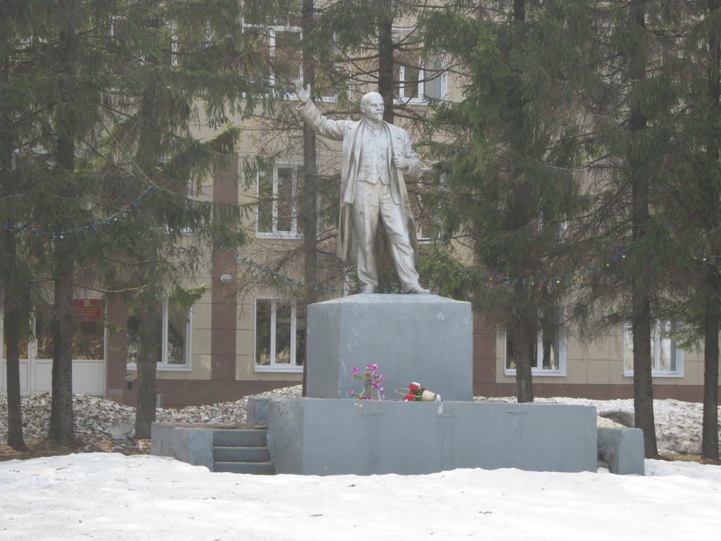 Памятник Ленину  /  Lenin Monument, Ядрин