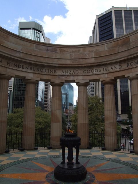 0584 Brisbane, Shrine of Remembrance, Брисбен