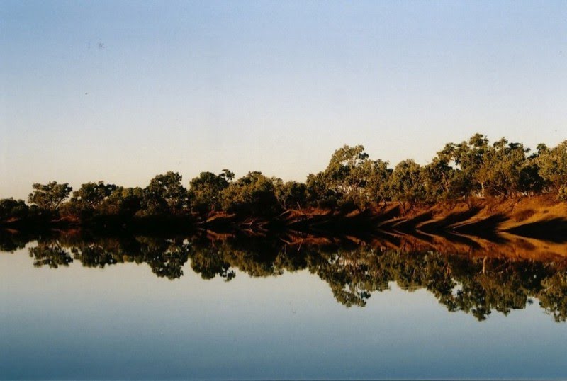 Thompson River, Longreach, Queensland, Бундаберг