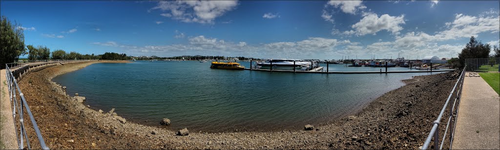 Panorama Gladstone marina., Гладстон
