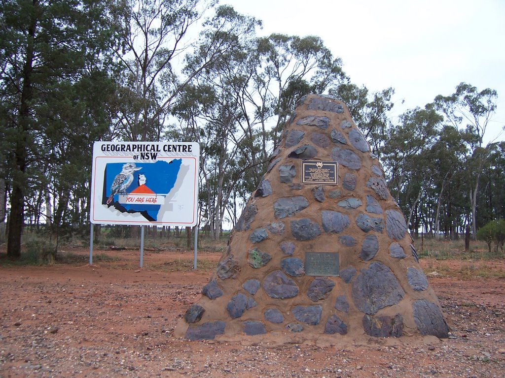 Geographic centre of NSW, Албури