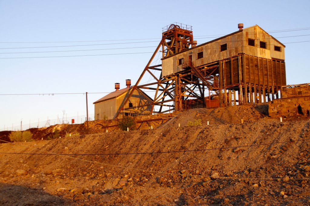 Junction Mine at sunset: Broken Hill, Брокен-Хилл
