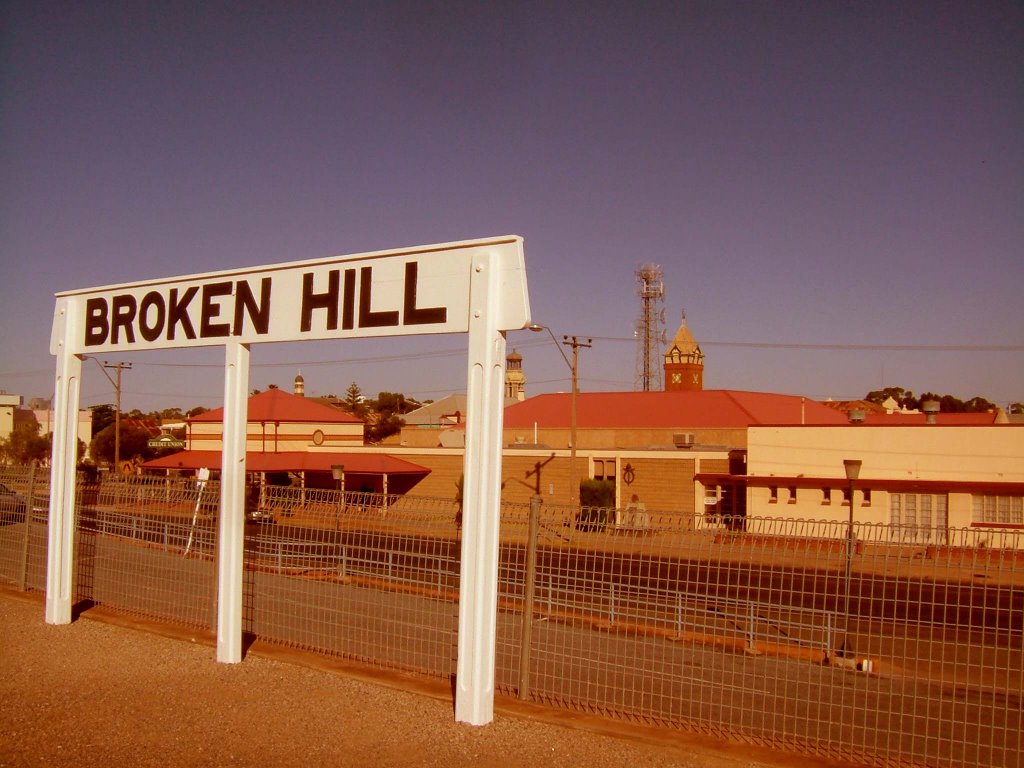 Railway Station - Broken Hill, NSW, Брокен-Хилл