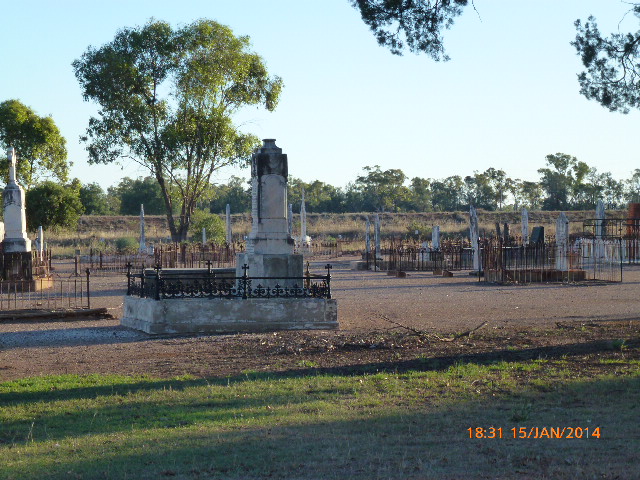 Nyngan - Cemetery - 2014-01-15, Гоулбурн