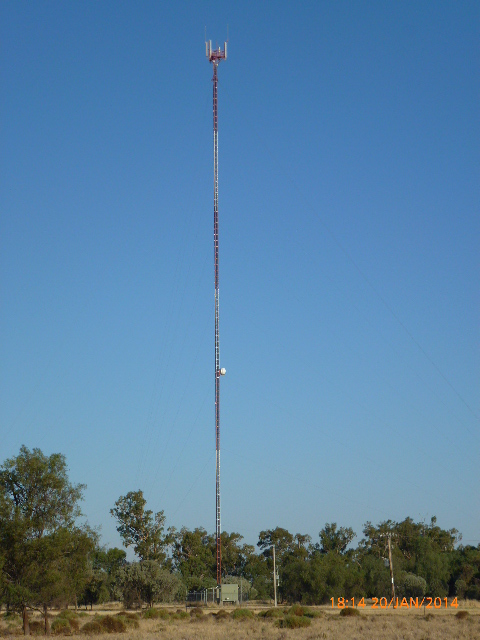 Warren - Mobile Phone Tower - 2014-01-20, Гоулбурн