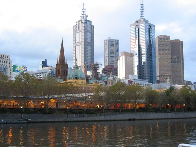 Melbourne skyline, Мельбурн