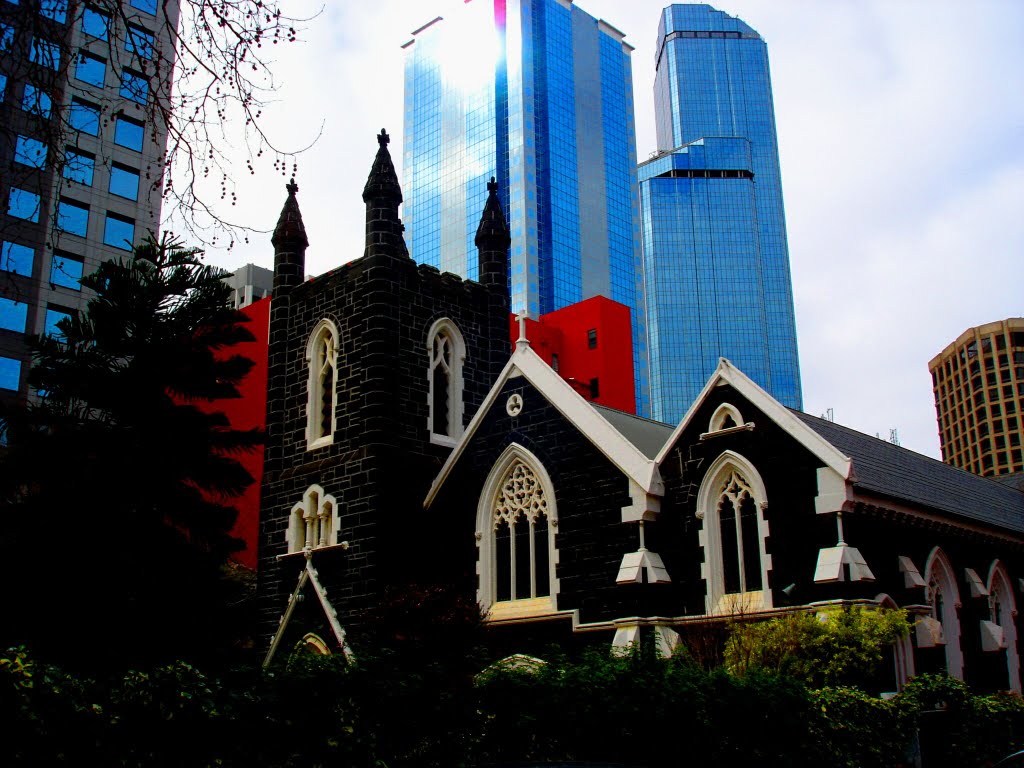 OLD CHURCH IN MELBOURNE, Мельбурн