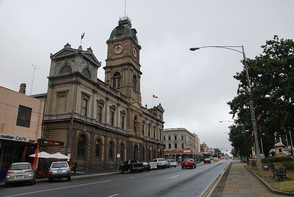 Ballarat city hall., Балларат