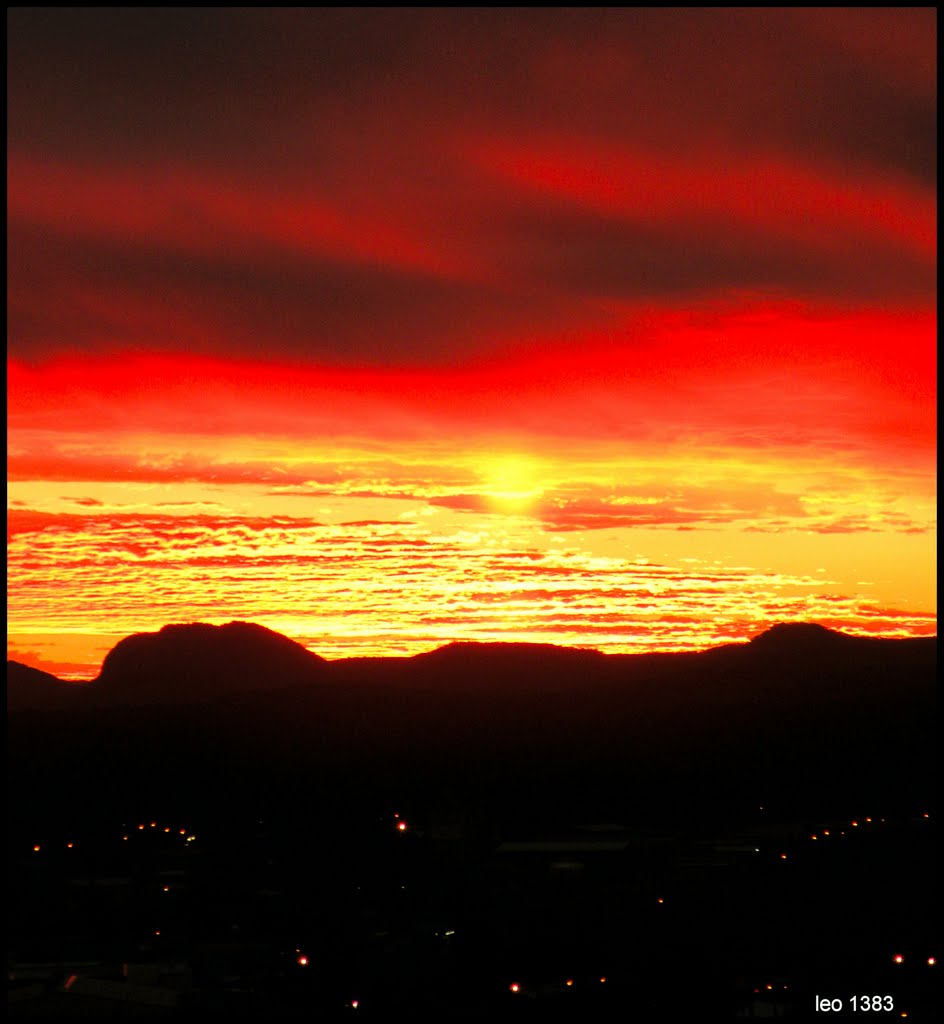 Alice Springs sunset..© by leo1383, Алис Спрингс