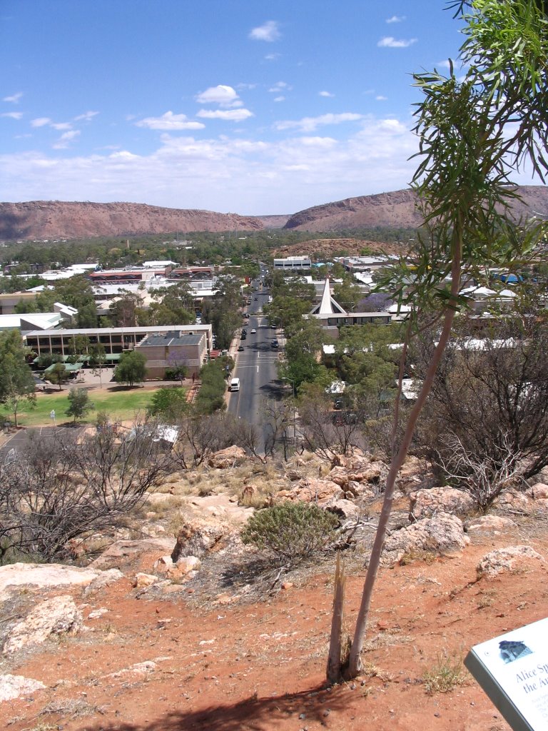 Alice Springs from Anzac Hill, Алис Спрингс