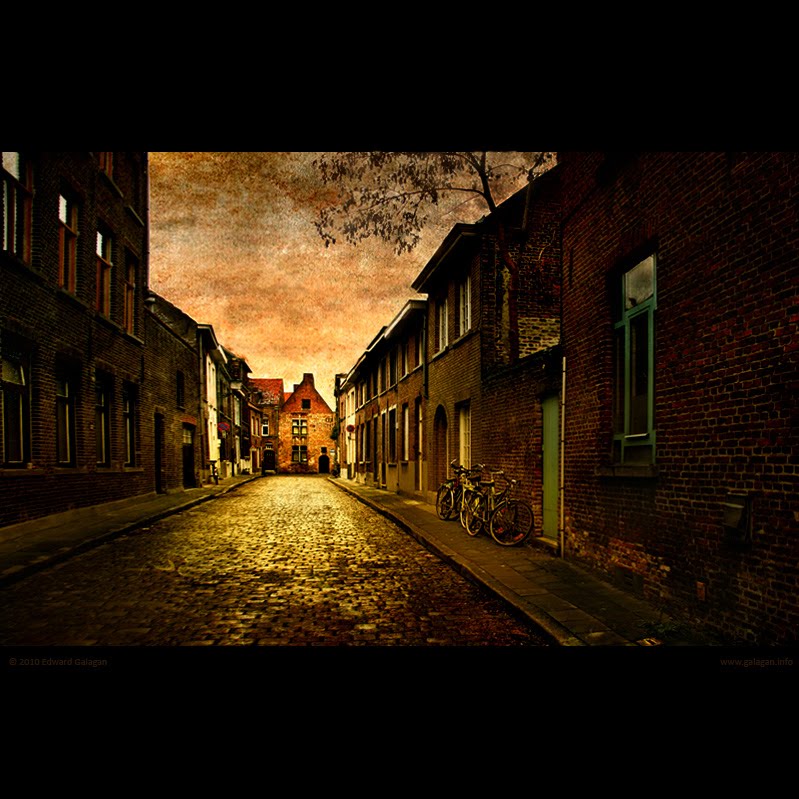 Brugge. Old Street., Брюгге