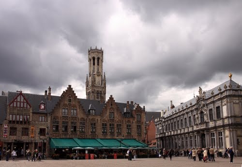 Medieval city, Bruges, Брюгге