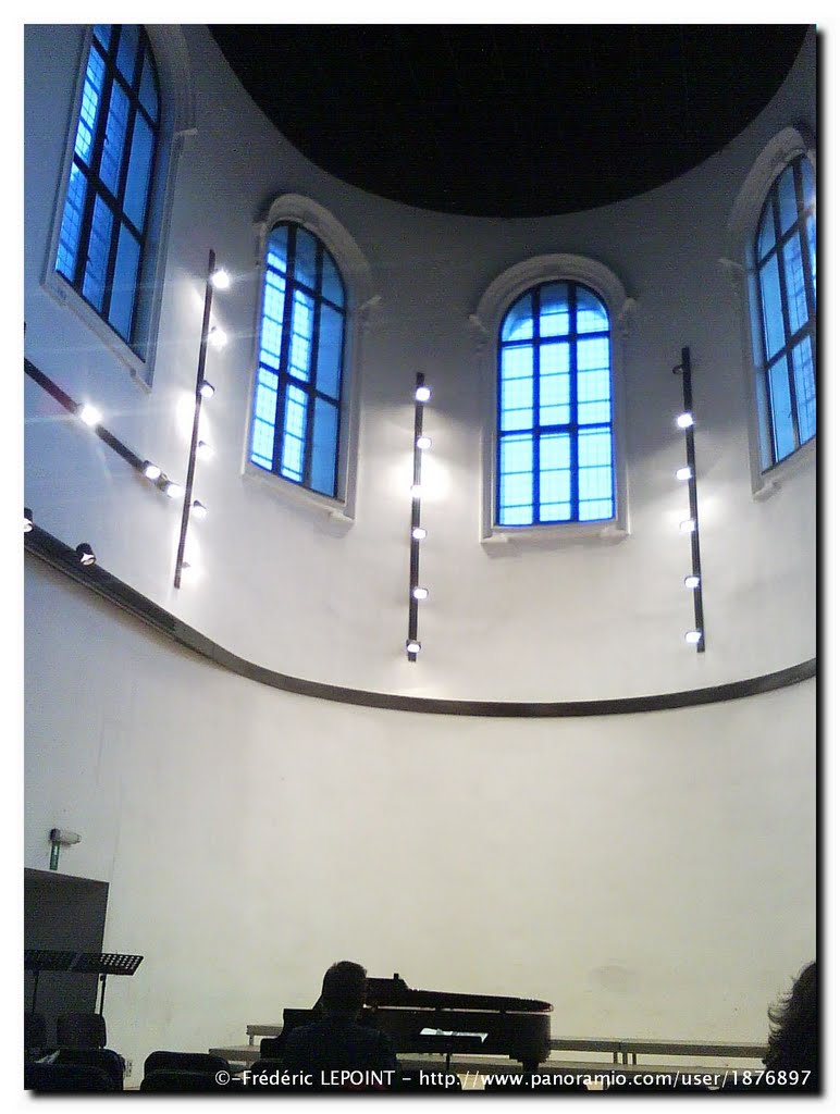 Conservatoire royal de Mons – la chapelle (auditorium)., Монс