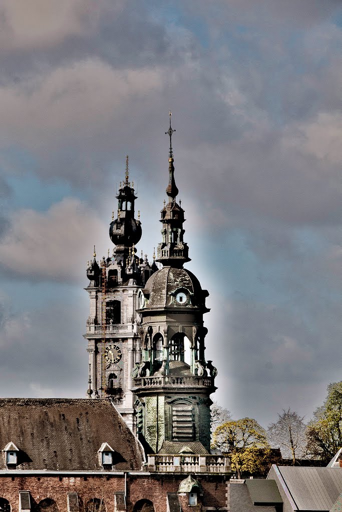 Beffroi et clocher Sainte Elisabeth à Mons, Монс