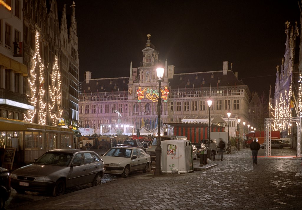 Grote Markt, Christmas 2002, Антверпен