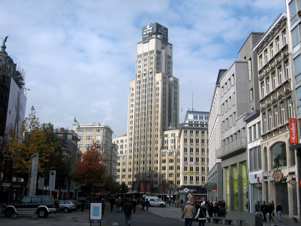 Antwerp, Belgium. De Boerentoren (Farmers Tower), Антверпен