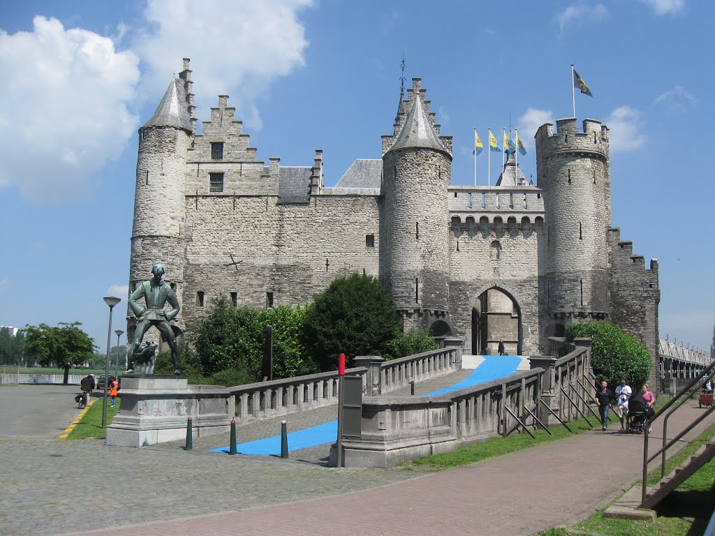 Fortress Het Steen, Antwerp, Belgium, Антверпен