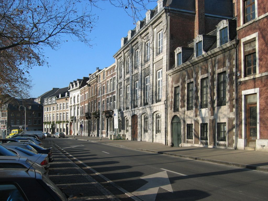 Liège: quai de Maastricht, Льеж
