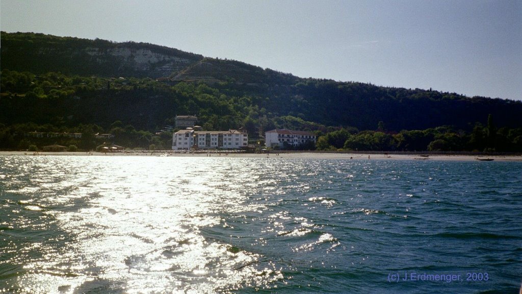 Hotel Palma, Kranevo, Bulgarien vom Meer, 2003, Кранево
