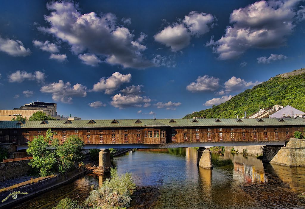 The Covered Bridge by Kolio Ficheto Master, Lovech, Закрития Мост на Уста Кольо Фичето, Ловеч, Bulgaria, Ловеч