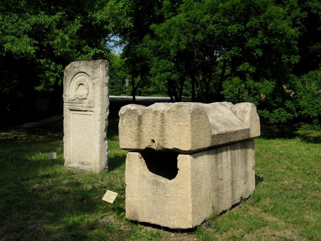 Sarcofag din piatră  - Cetatea Abritus, Разград